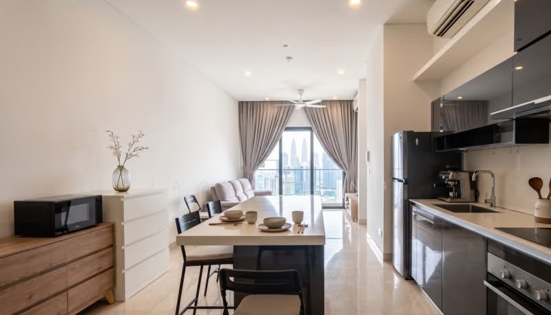 Servis Apartment untuk Disewa di Lucentia Residences - Jacky Yong - Kitchen - PropertyGuru.com.my