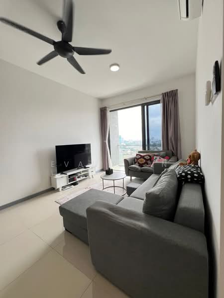 Service Residence for Sale at United Point (Residensi Berpadu) - Evan Chan - Living Room - PropertyGuru.com.my