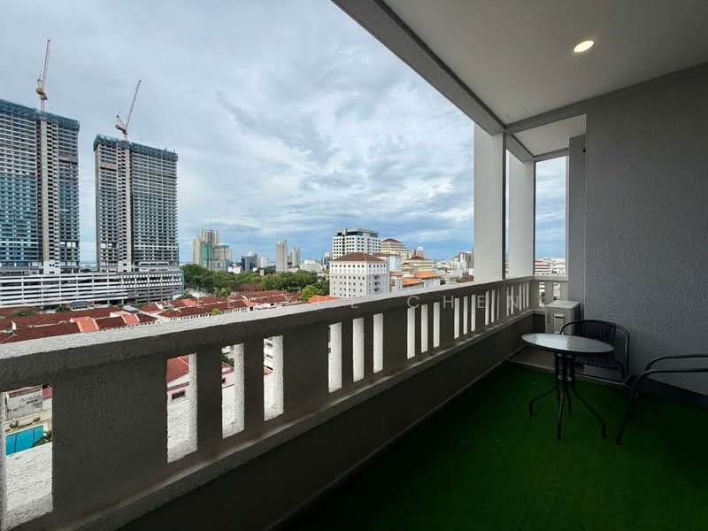 Kondominium untuk Disewa di Logan Residency (Logan Mansion) - Lee Xue Chen - Balcony - PropertyGuru.com.my