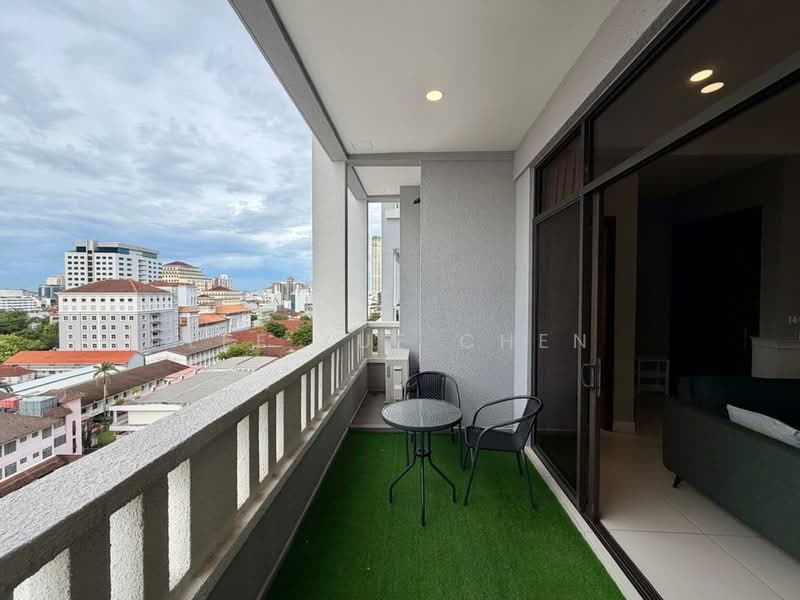 Kondominium untuk Disewa di Logan Residency (Logan Mansion) - Lee Xue Chen - Balcony - PropertyGuru.com.my