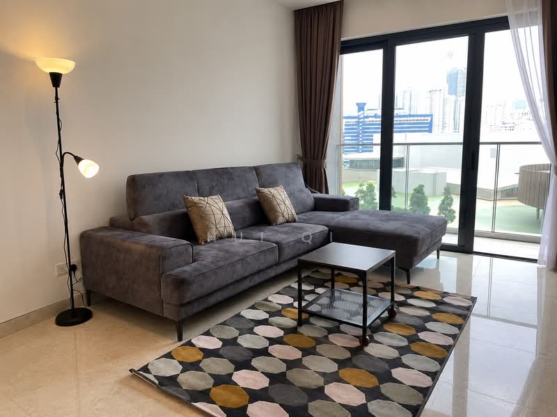 Servis Apartment untuk Disewa di Lucentia Residences - Hui Qi - Living Room - PropertyGuru.com.my
