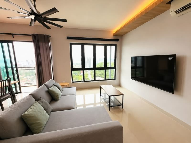 Servis Apartment untuk Disewa di Zenopy Residences - Evanslee . - Living Room - PropertyGuru.com.my