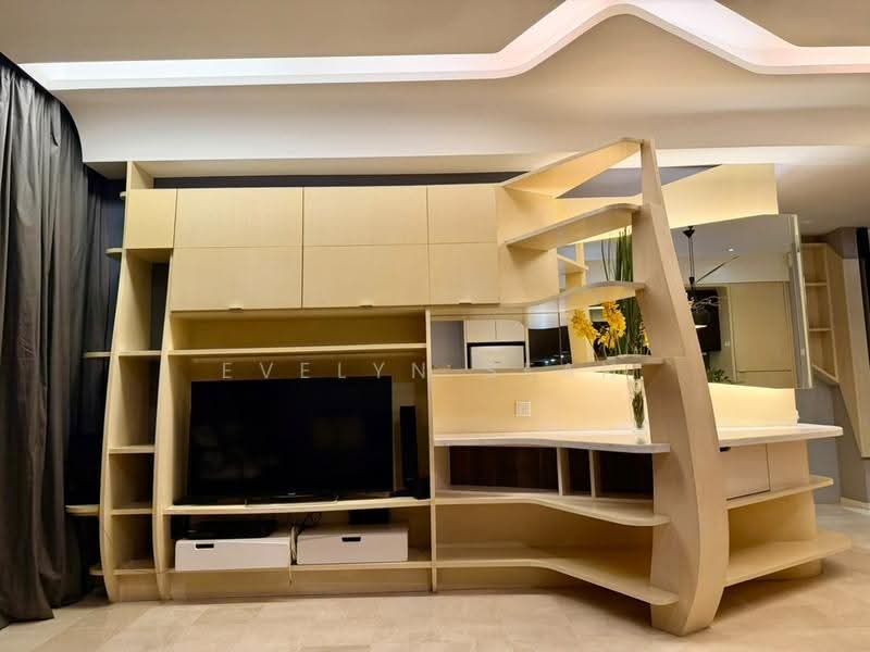 Service Residence for Sale at Verve Suites - Evelyn Seah - Living Room - PropertyGuru.com.my