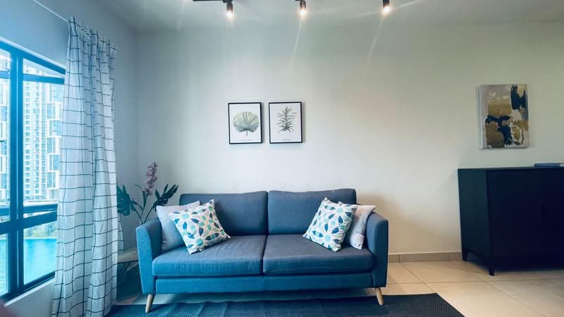 Servis Apartment untuk Disewa di Edusphere - KK Yap - Living Room - PropertyGuru.com.my