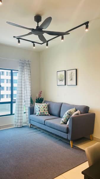 Servis Apartment untuk Disewa di Edusphere - KK Yap - Living Room - PropertyGuru.com.my