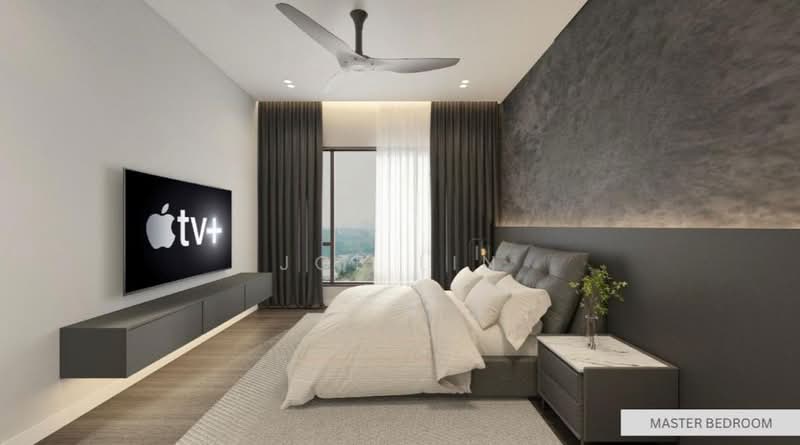 Condominium for Rent at Setia Sky Seputeh - Joe Lin - Master Bedroom - PropertyGuru.com.my