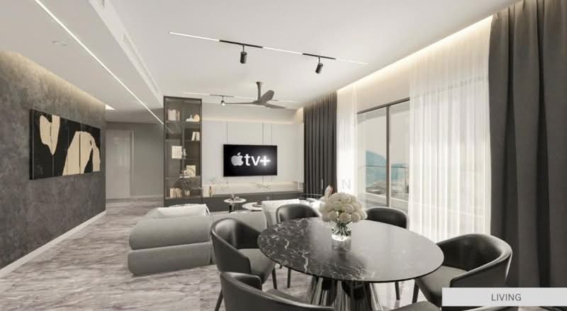 Condominium for Rent at Setia Sky Seputeh - Joe Lin - Living Room - PropertyGuru.com.my