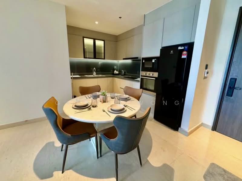 Servis Apartment untuk Disewa di Marriott Residence @ Gurney - Giselle Wong - Kitchen - PropertyGuru.com.my