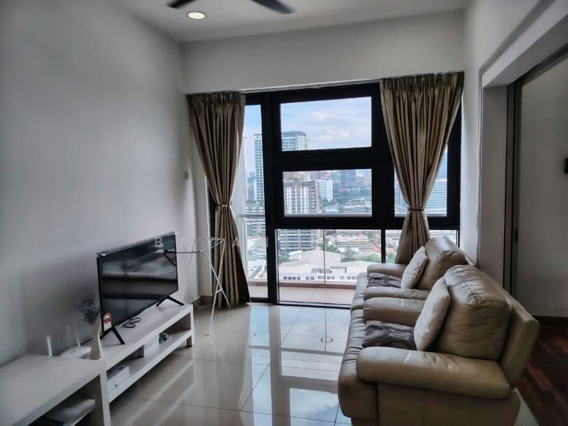 Kediaman Servis untuk Dijual di Pacific Star (Service Residence) - Bryan Yeoh - Living Room - PropertyGuru.com.my