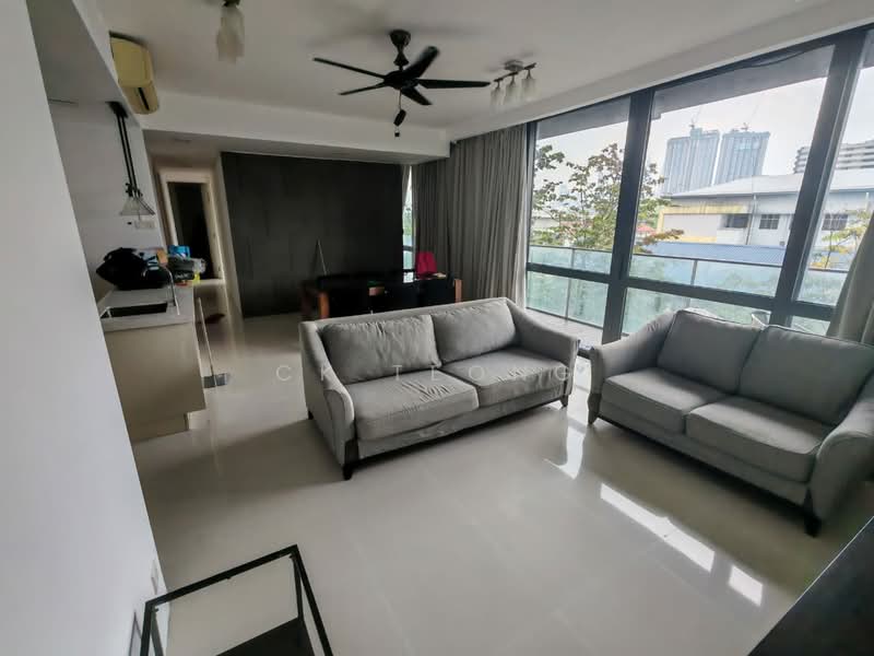 Kondominium untuk Disewa di The Capers @ Sentul East - CK Teong - Living Room - PropertyGuru.com.my