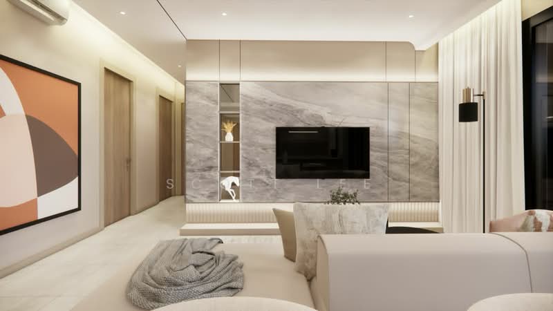 Condominium for Rent at Park Place - Scott Lee - Living Room - PropertyGuru.com.my