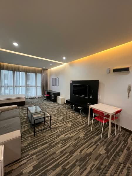 Servis Apartment untuk Disewa di Regalia Residence - Tabber Tan - Living Room - PropertyGuru.com.my