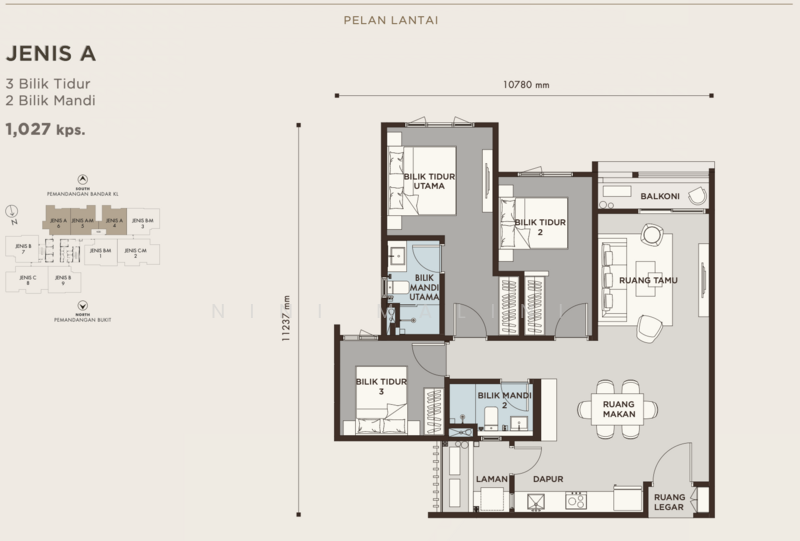 Kondominium untuk Disewa di Melawati : Park One - Nini Malini - PropertyGuru.com.my