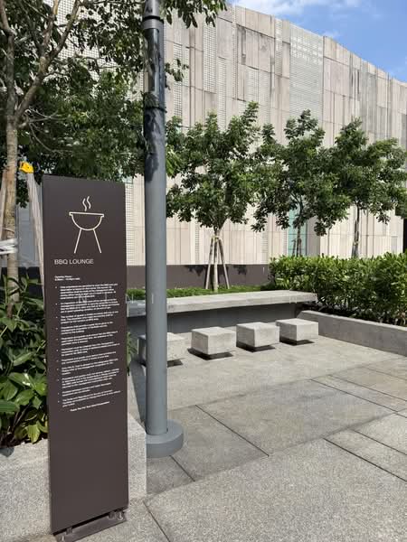 Kondominium untuk Disewa di Melawati : Park One - Nini Malini - BBQ area - PropertyGuru.com.my