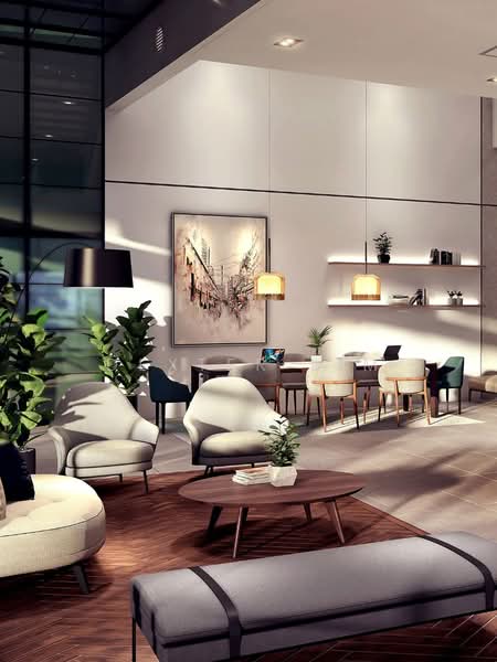 Service Residence for Sale at SWNK Houze @ BBCC - Dexter Lim - Living Room - PropertyGuru.com.my