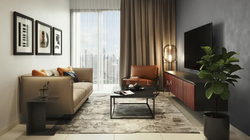 Service Residence for Sale at SWNK Houze @ BBCC - Dexter Lim - Living Room - PropertyGuru.com.my