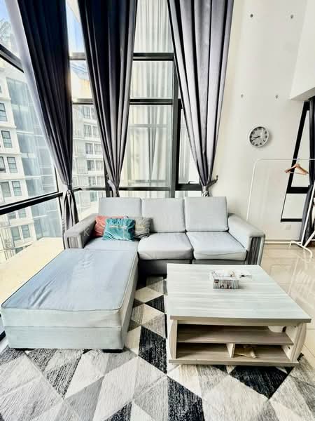 Servis Apartment untuk Disewa di Eclipse Residence @ Pan'gaea - Kar Hooi - Living Room - PropertyGuru.com.my