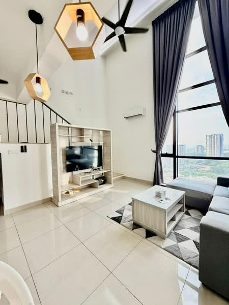Servis Apartment untuk Disewa di Eclipse Residence @ Pan'gaea - Kar Hooi - Living Room - PropertyGuru.com.my