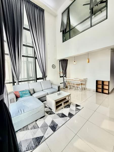 Servis Apartment untuk Disewa di Eclipse Residence @ Pan'gaea - Kar Hooi - Living Room - PropertyGuru.com.my