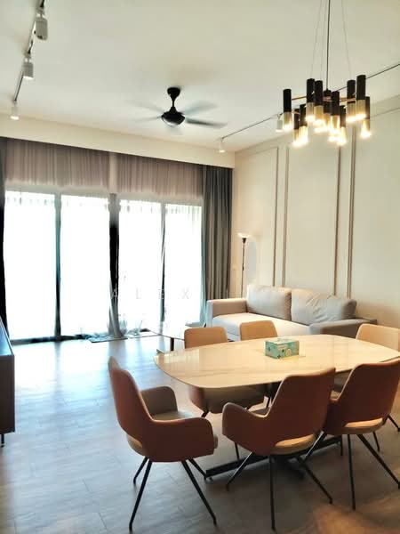 Service Residence for Rent at Straits Residences - Alex Lim - Living Room - PropertyGuru.com.my