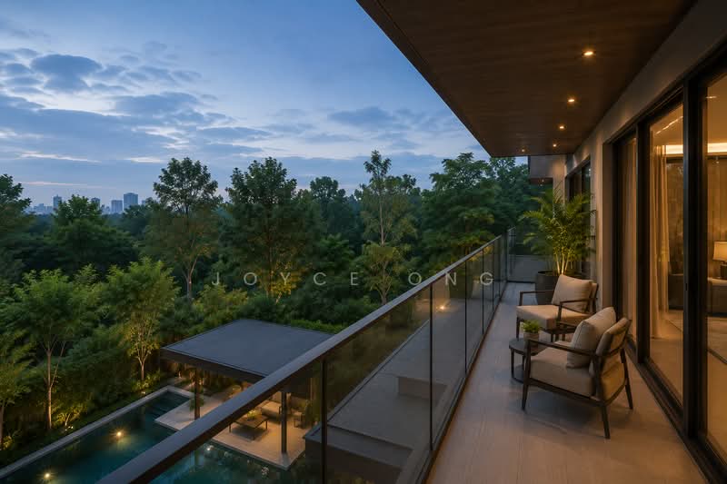Rumah Banglo untuk Disewa di Bangsar Baru (Bangsar) - Joyce Ong - Balcony - PropertyGuru.com.my