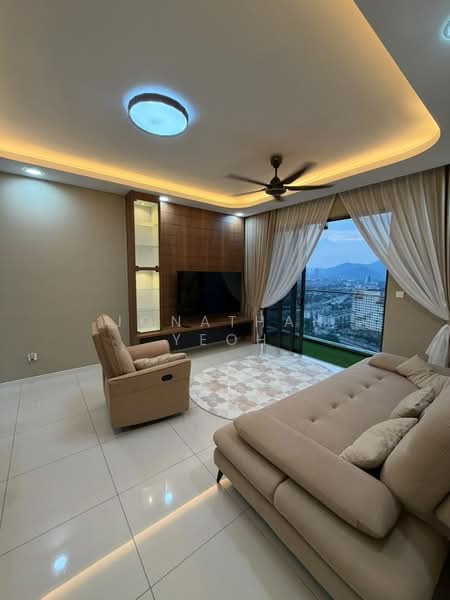 Condominium for Rent at Trinity Wellnessa - Jonathan Yeoh - Living Room - PropertyGuru.com.my