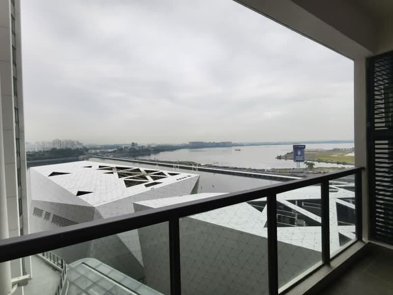 Servis Apartment untuk Dijual di R&F Princess Cove Phase 2-Seine Region - Ann . - Balcony - PropertyGuru.com.my