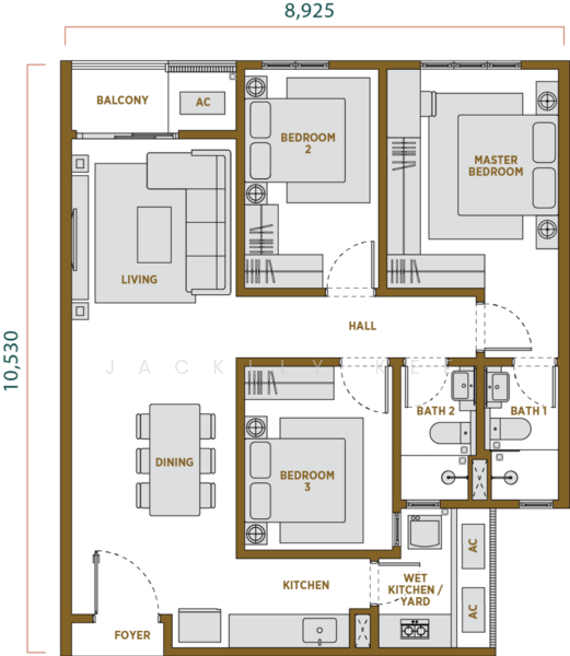 Servis Apartment untuk Dijual di The Riva Residences @ Gravit8 - Jacklly Kee - PropertyGuru.com.my