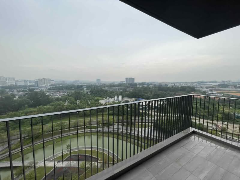 Service Residence for Sale at Alira @ Metropark Subang - Krystal Ng - Balcony - PropertyGuru.com.my
