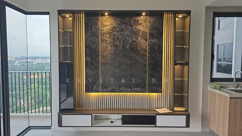 Service Residence for Sale at Alira @ Metropark Subang - Krystal Ng - Living Room - PropertyGuru.com.my