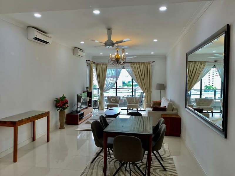 Servis Apartment untuk Disewa di G Residence - KK Chia - Living Room - PropertyGuru.com.my