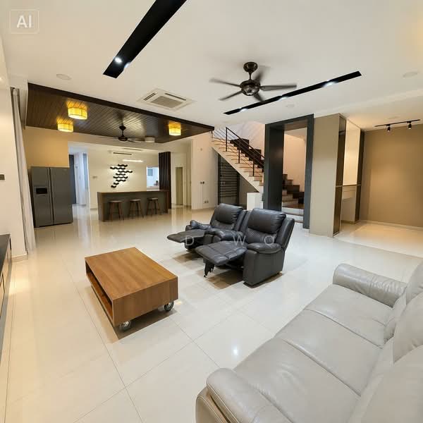 Semi-Detached House for Rent in Garden Residence (Cyberjaya) - Jared Wong - Living Room - PropertyGuru.com.my