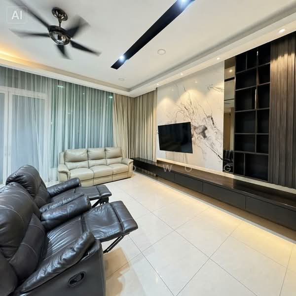 Semi-Detached House for Rent in Garden Residence (Cyberjaya) - Jared Wong - Living Room - PropertyGuru.com.my