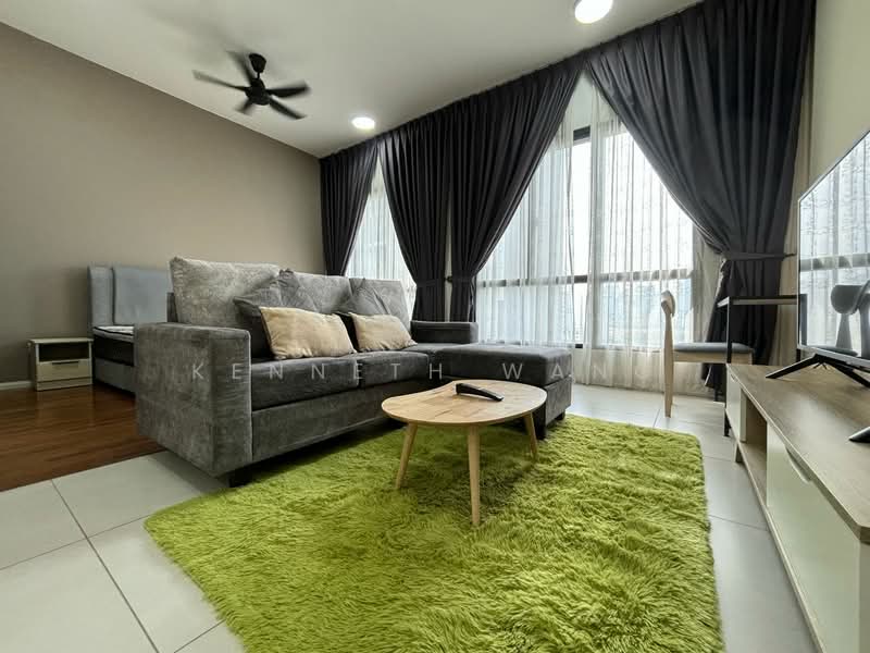 Servis Apartment untuk Disewa di Ativo Suites @ Damansara Avenue - Kenneth Wang - Living Room - PropertyGuru.com.my