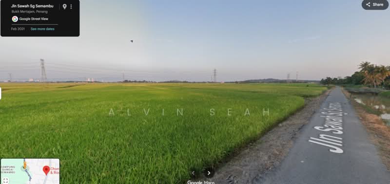 Agricultural Land for Sale in Kampung Sungai Semambu (Bukit Mertajam) - Alvin Seah - PropertyGuru.com.my