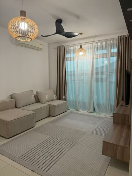 Kondominium untuk Disewa di Flora Rosa - Firdaus N - Living Room - PropertyGuru.com.my