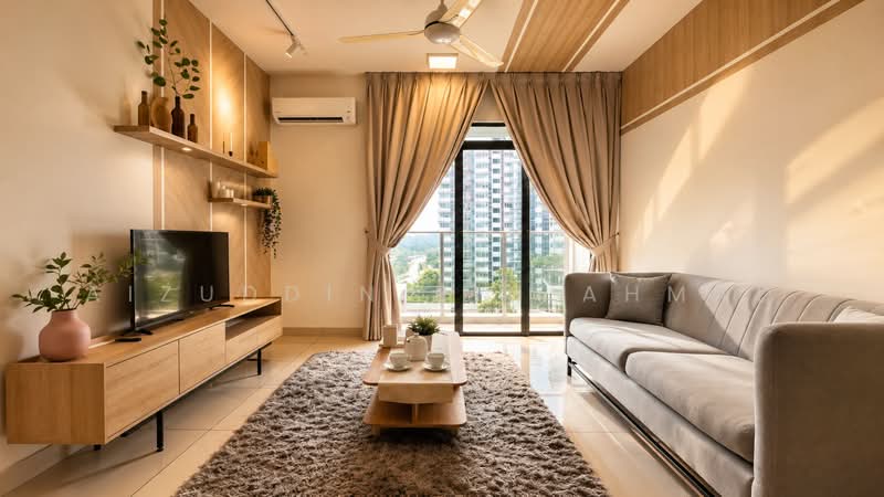 Condominium for Sale at Setia Seraya Residences - Aizuddin bin Ahmad - Living Room - PropertyGuru.com.my