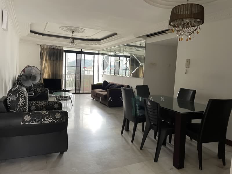 Kondominium untuk Disewa di South View @ One Ampang Avenue - Gillian Tan - Living Room - PropertyGuru.com.my