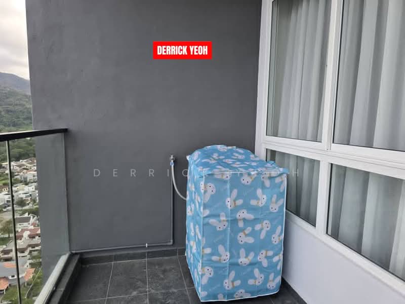 Kondominium untuk Disewa di Codrington Residence - Derrick Yeoh - Balcony - PropertyGuru.com.my