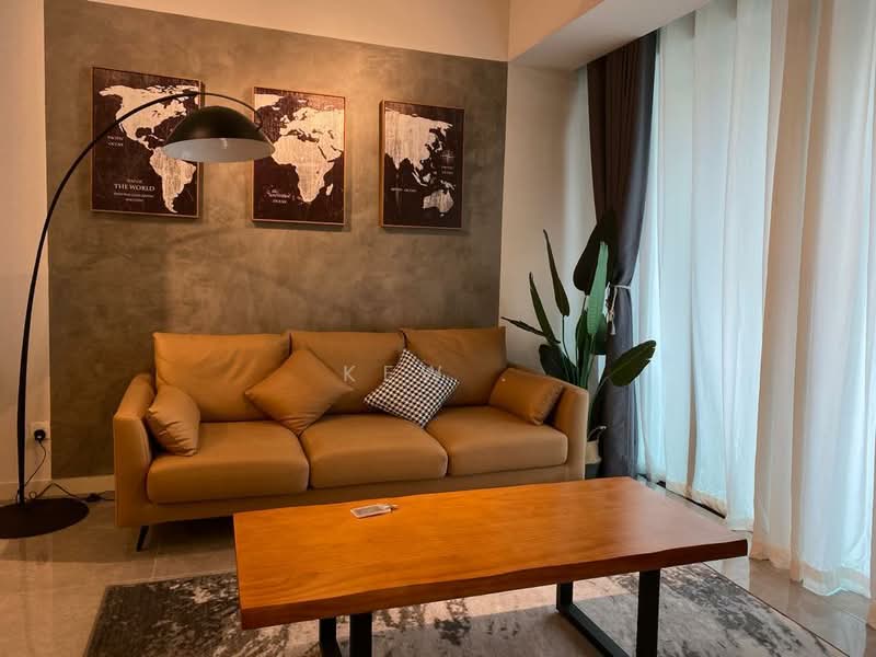 Service Residence for Rent at Ooak Serviced Apartments @ Kiara 163 - Kew . - Living Room - PropertyGuru.com.my