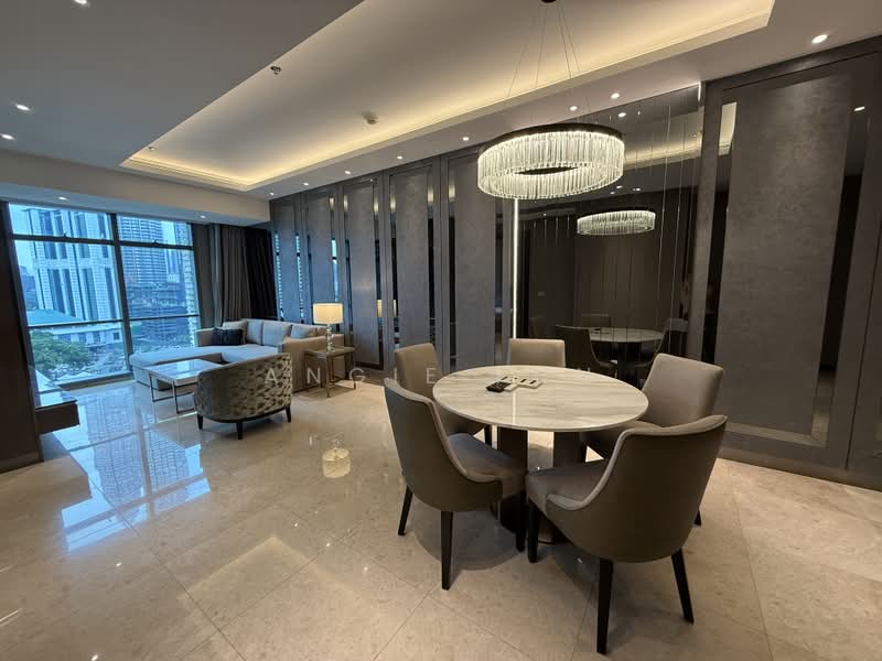 Servis Apartment untuk Disewa di The Ritz-Carlton Residences - Angie Fun - Living Room - PropertyGuru.com.my