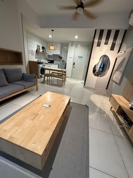 Servis Apartment untuk Dijual di Arte Mont Kiara - Jesson Lim - Living Room - PropertyGuru.com.my