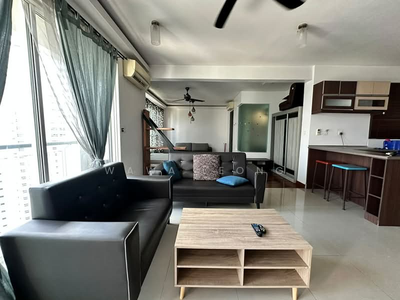 Service Residence for Sale at Ritze Perdana 2 - Wawa Leong - Living Room - PropertyGuru.com.my