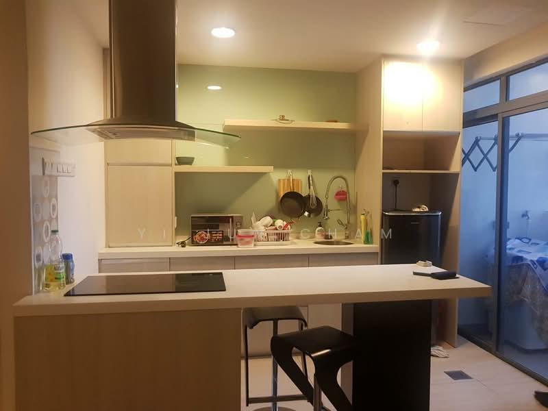 Service Residence for Rent at Eve Suite / NZX Square - Yi Jun Cham - Kitchen - PropertyGuru.com.my