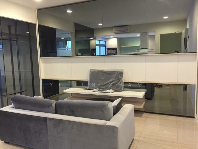 Service Residence for Rent at Eve Suite / NZX Square - Yi Jun Cham - Living Room - PropertyGuru.com.my