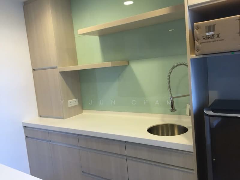 Service Residence for Rent at Eve Suite / NZX Square - Yi Jun Cham - Kitchen - PropertyGuru.com.my