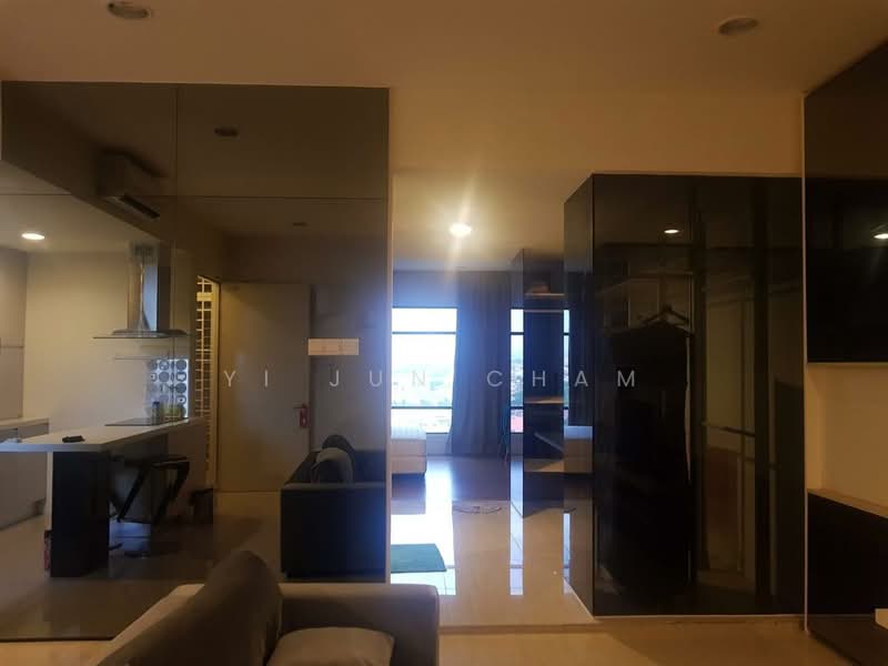 Service Residence for Rent at Eve Suite / NZX Square - Yi Jun Cham - Living Room - PropertyGuru.com.my