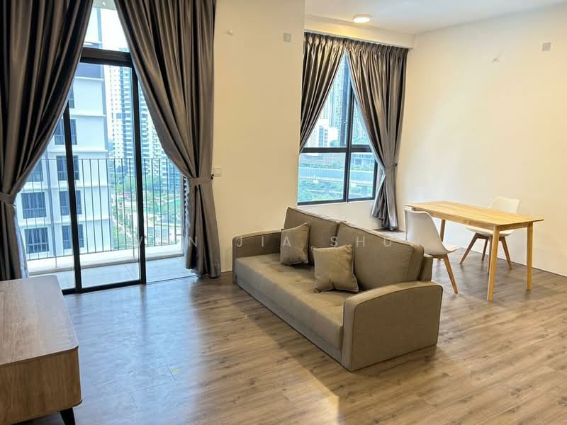 Service Residence for Sale at Henna Residence @ The Quartz WM - Wan Jia Shun - Living Room - PropertyGuru.com.my