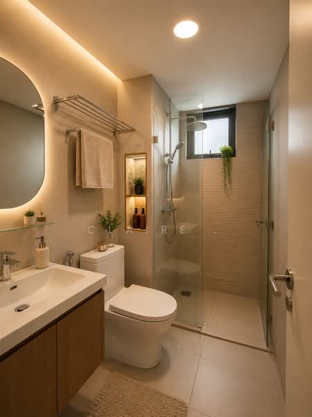Service Residence for Sale at Sfera Residency - Claire . - Bathroom - PropertyGuru.com.my