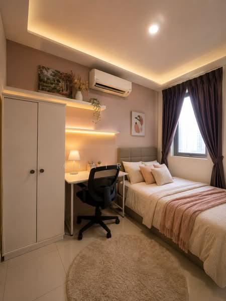 Service Residence for Sale at Sfera Residency - Claire . - Bedroom - PropertyGuru.com.my